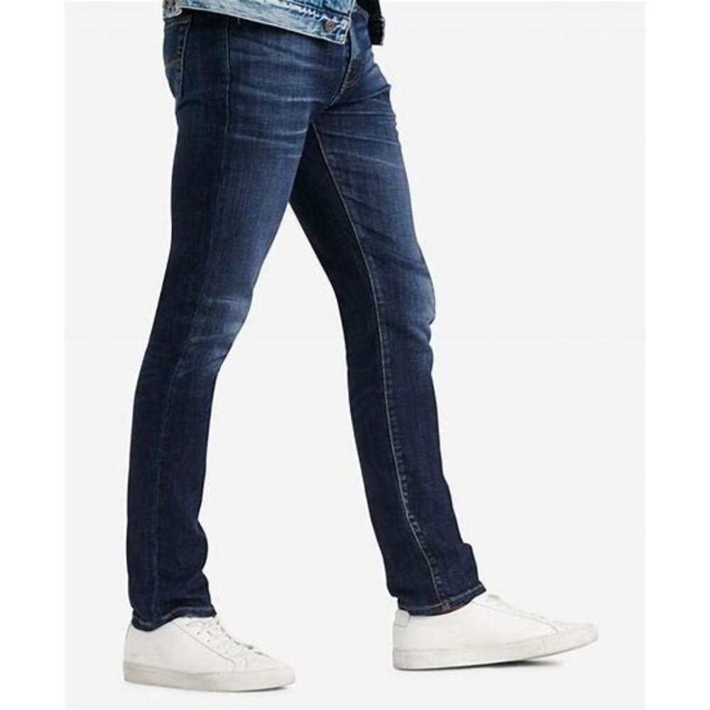 38 x 32 Mens Stretch  LUCKY BRAND 410 Straight Jean 38w x 32L  Athletic